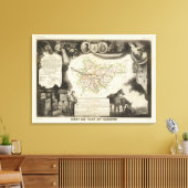 ターンエガロンヌ省 キャンバスプリント (インサイチュ (リビング))