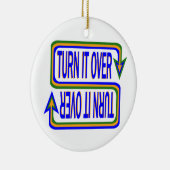 ターンオーバー感動的ことわざ引用文 セラミックオーナメント (右)