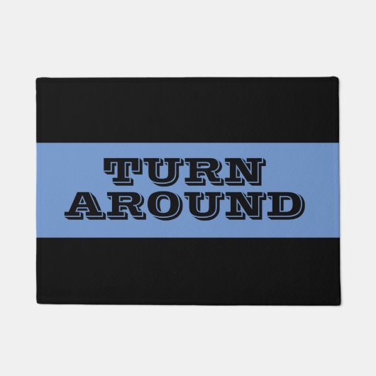 ターンクロッのまわりにチティのドアマット ドアマット (正面)