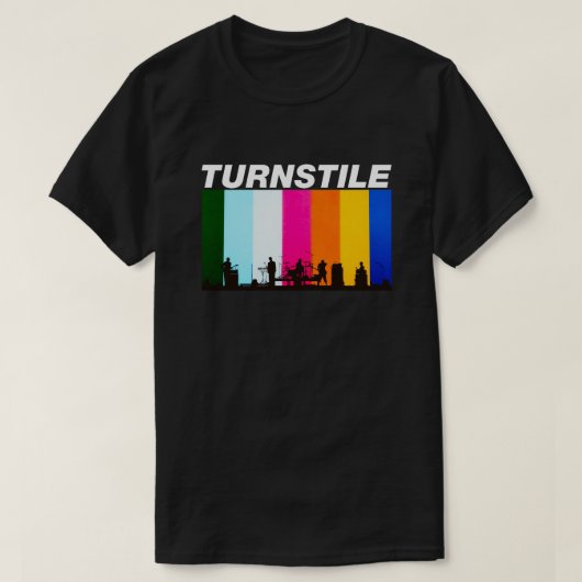ターンストイル --- オリジナルファンアート Tシャツ (デザイン正面)