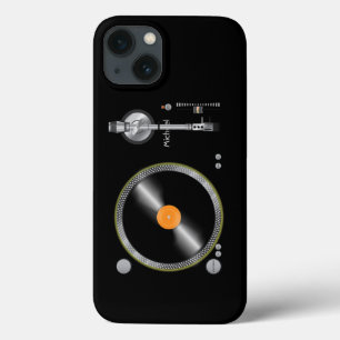 ターンテーブルのビニールの古い学校 iPhone 13ケース