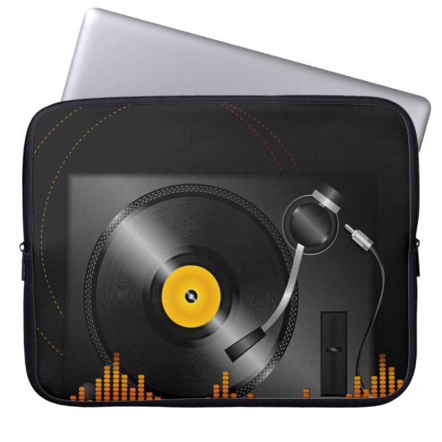 ターンテーブルのラップトップスリーブ ラップトップスリーブ (正面)
