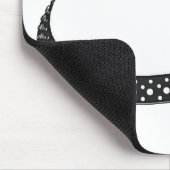 ターンテーブルの大皿- DJ Djingのディスクジョッキー音楽 マウスパッド (コーナー)