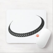 ターンテーブルの大皿- DJ Djingのディスクジョッキー音楽 マウスパッド (マウス)