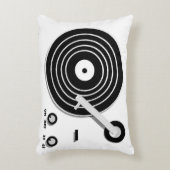ターンテーブルの枕 アクセントクッション (正面(垂直))