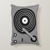 ターンテーブルの枕 アクセントクッション (正面(垂直))