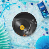 ターンテーブルの紙皿 ペーパープレート (パーティー)