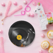 ターンテーブルの紙皿 ペーパープレート (パーティー)