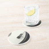 ターンテーブルの針のレコードプレーヤ コースター (側面)