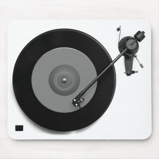 ターンテーブルのmousepad マウスパッド (正面)