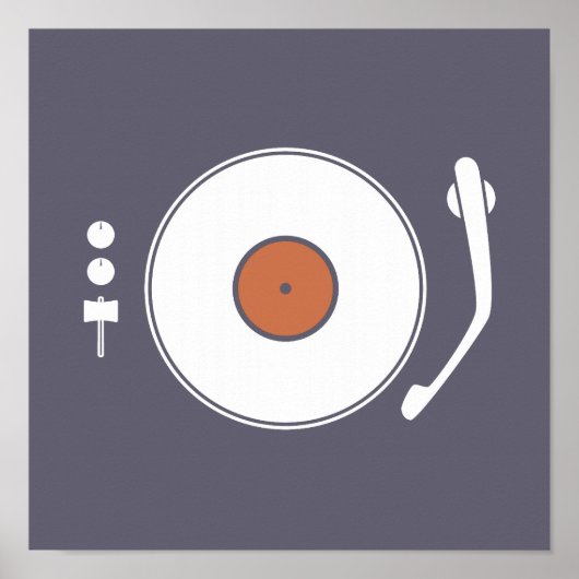 ターンテーブルポスター ポスター (正面)