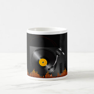 ターンテーブルマググ コーヒーマグカップ