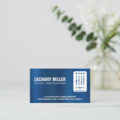 ターンテーブルミキサー 名刺 (スタンド正面)