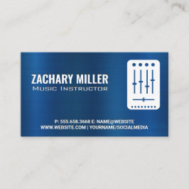 ターンテーブルミキサー 名刺