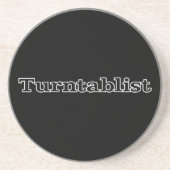 ターンテーブルリスト コースター (正面)
