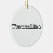 ターンテーブルリスト セラミックオーナメント (右)