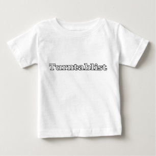 ターンテーブルリスト ベビーTシャツ