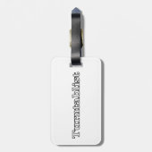 ターンテーブルリスト ラゲッジタグ (裏面縦)