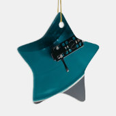 ターンテーブルレコード音楽 セラミックオーナメント (右)