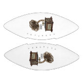 ターンテーブル漫画イラストレーション アメリカンフットボール (パネル)