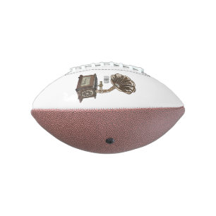 ターンテーブル漫画イラストレーション アメリカンフットボール