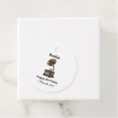 ターンテーブル漫画イラストレーション フェイバータグ (インサイチュ)