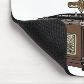 ターンテーブル漫画イラストレーション マウスパッド (コーナー)