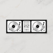 ターンテーブル | エンターテイメント実行者 スキニー名刺 (正面)