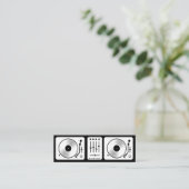 ターンテーブル | エンターテイメント実行者 スキニー名刺 (スタンド正面)