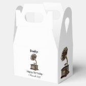 ターンテーブル カートゥーン イラスト フェイバーボックス (オープン)