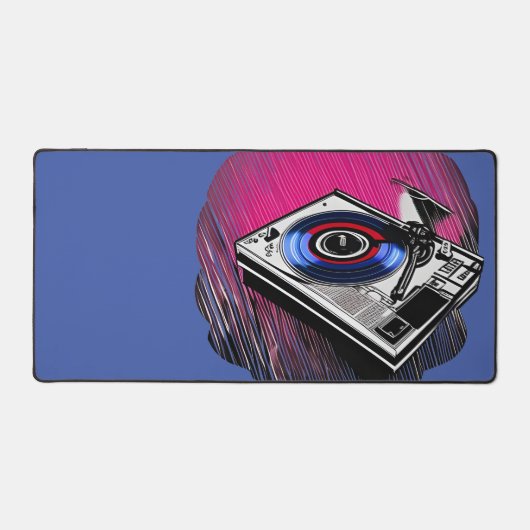 ターンテーブル デスクマット (正面)