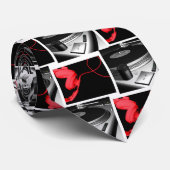 ターンテーブル、ヘッドホーン、 ネクタイ (ロール)