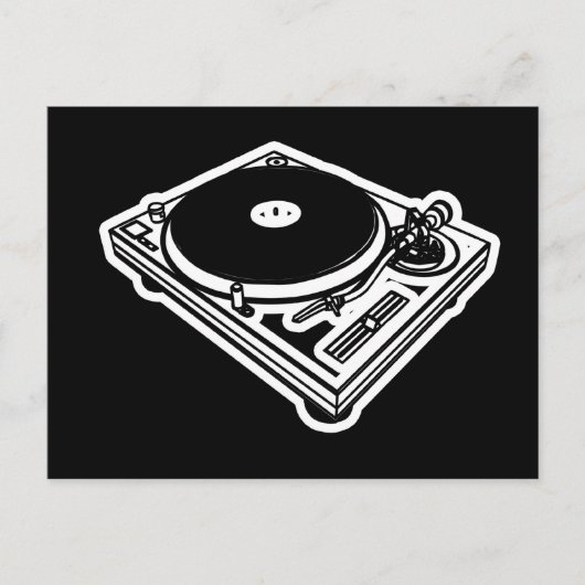 ターンテーブル ポストカード (正面)