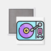 ターンテーブル マグネット (正面/裏面)