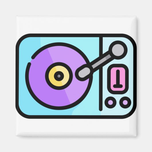 ターンテーブル マグネット (正面)