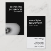 ターンテーブル 名刺 (正面/裏面)