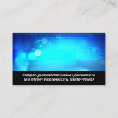 ターンテーブル |音楽 |プロデューサー 名刺 (裏面)