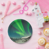 ターンバックアームオーロラ ペーパープレート (パーティー)