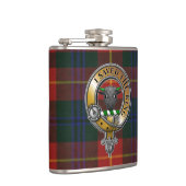 ターンブルタータンチェック&バッジ フラスク (右)