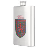 ターンブル狩りタータンチェックスコティッシュプレイド フラスク (左)