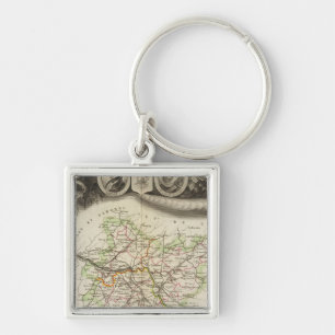 ターン·エ·ガロンヌの部署 キーホルダー