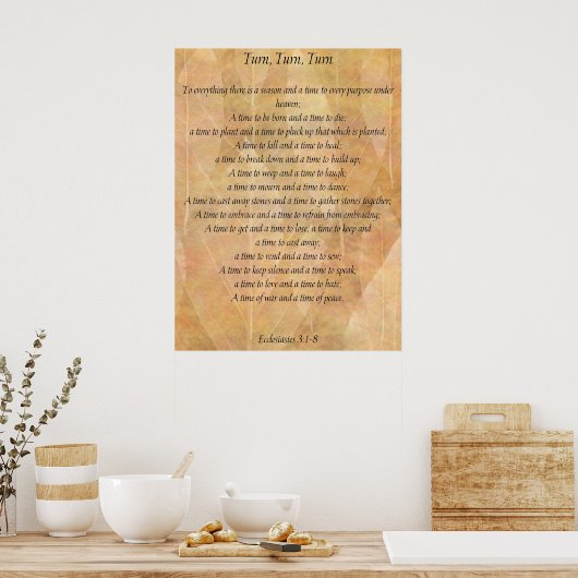 ターン ポスター (キッチン)