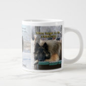 ターヴレンのマグカップとライフ引用文 ジャンボコーヒーマグカップ (右)