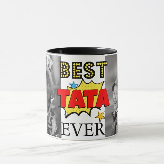 タ最高のタエバーカスタム写真マグ マグカップ (中央)