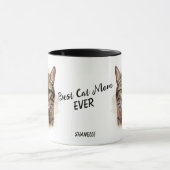 タ最高のブビー猫ママ マグカップ (中央)