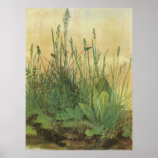 タ素晴らしーフの一曲(アルブレヒト·デュラー、ヴィンテージ·アート) ポスター (正面)