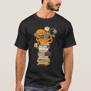 タ読コ、茶、コーヒー、書籍 Tシャツ