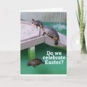 **タ間抜けートル**イースターのご利用をお祈りします カード (正面)