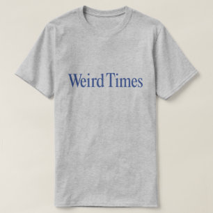 タ風変わりイムズ(グレーの青いタイプ) Tシャツ