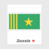 タfea民族国旗、バヌアツ(1980) シール (シート)